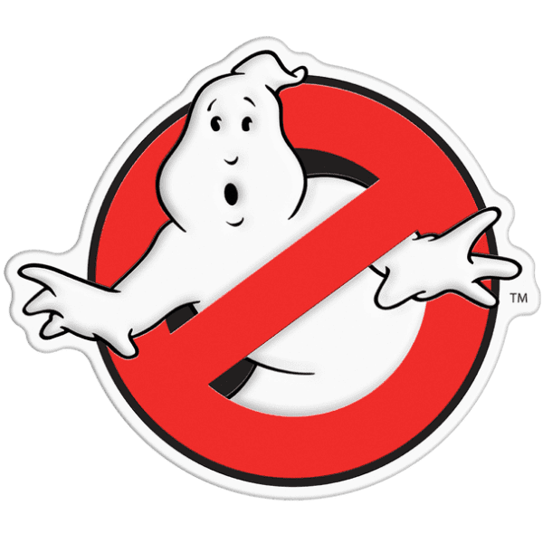 2023 $5 Ghostbusters 2oz Silver Logo Shaped Coin