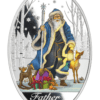 2024 $5 Father Frost Matryoshka Doll 1oz Silver Coin - Image 3