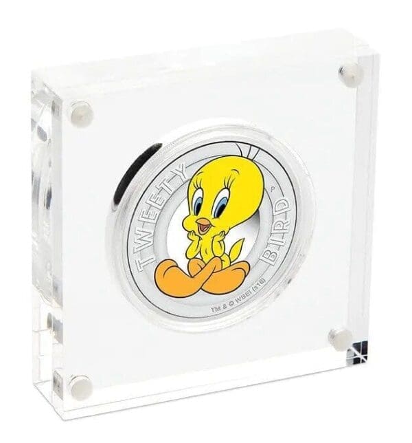 2018 50c Looney Tunes - Tweety Bird 1/2oz Silver Proof Coin - Image 3