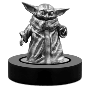 Star Wars The Child Baby Yoda 150g Silver Miniature Figurine