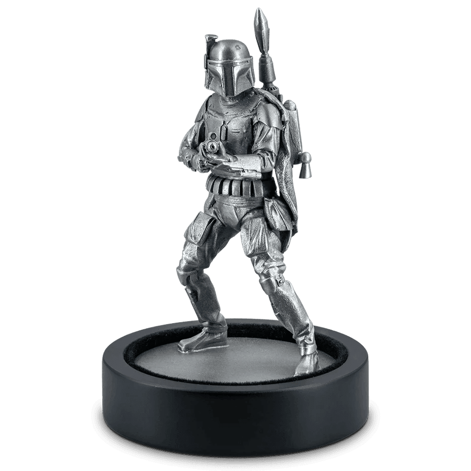 Star Wars Boba Fett™ 150g Pure Silver Miniature Figurine