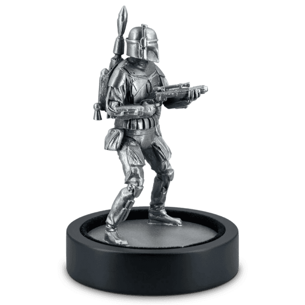 Star Wars Boba Fett™ 150g Pure Silver Miniature Figurine - Image 2