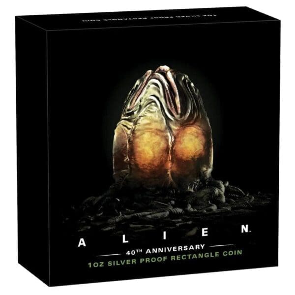 2019 $1 Alien 40th Anniversary 1oz Silver Proof Coin - Image 6