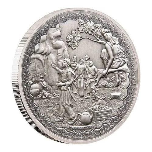 2019 $2 Ali Baba And The Forty Thieves Legendary Tales 1oz Silver Coin