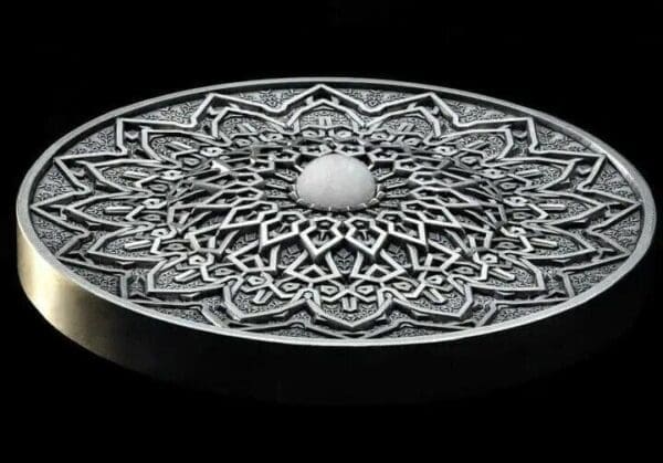 2020 $10 Persian Mandala Art Vi 3oz Silver Coin - Image 2