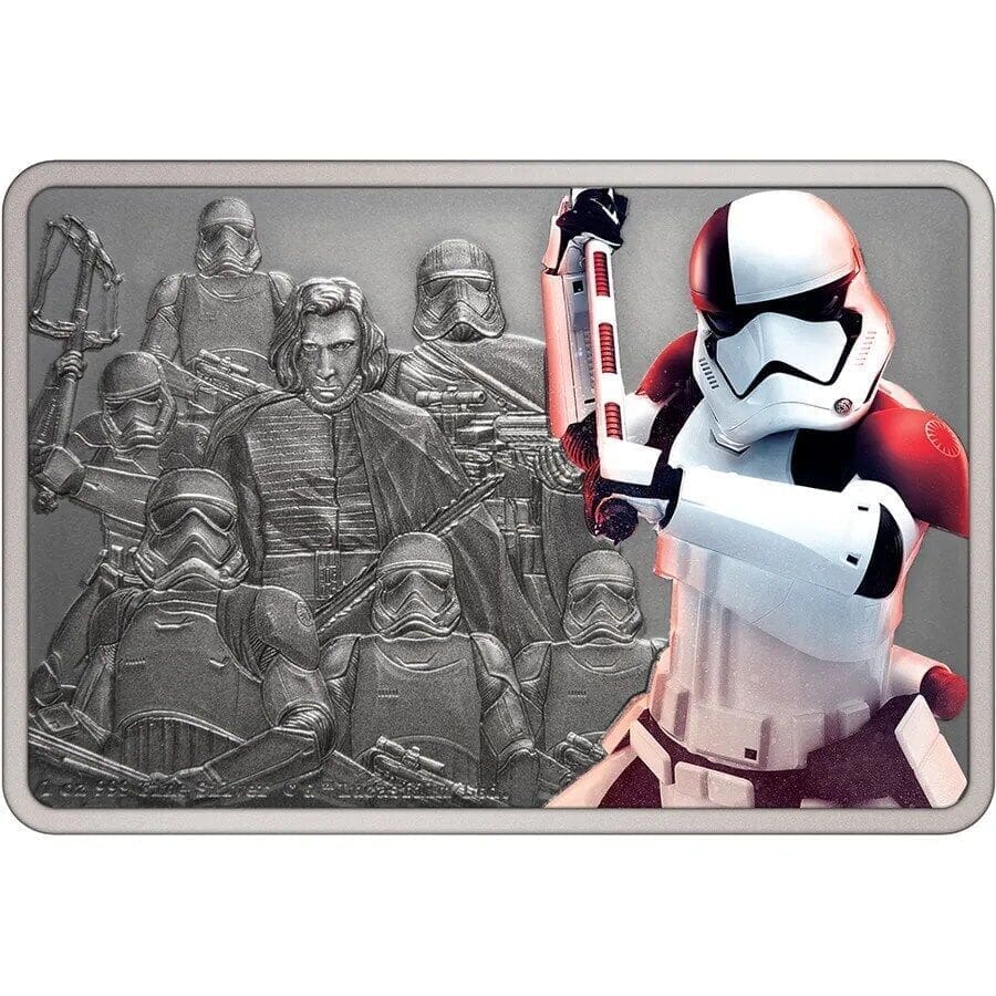 2021 $1 Star Wars Guards Of The Empire Executioner Trooper 1oz Silver Coin
