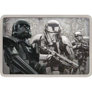 2020 $2 Star Wars Guards Of The Empire Death Trooper 1oz Silver Coin