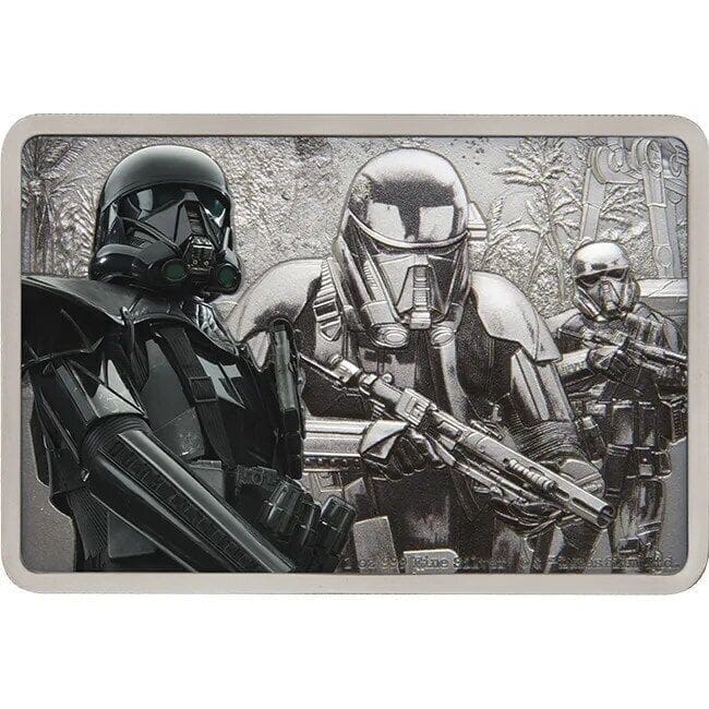 2020 $2 Star Wars Guards Of The Empire Death Trooper 1oz Silver Coin