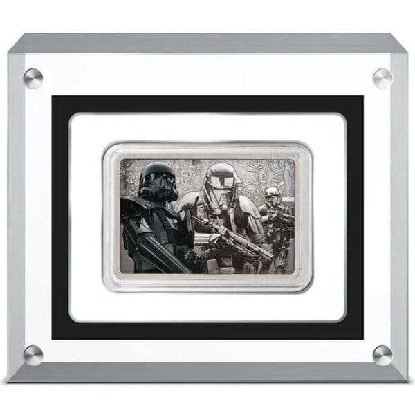 2020 $2 Star Wars Guards Of The Empire Death Trooper 1oz Silver Coin - Image 2