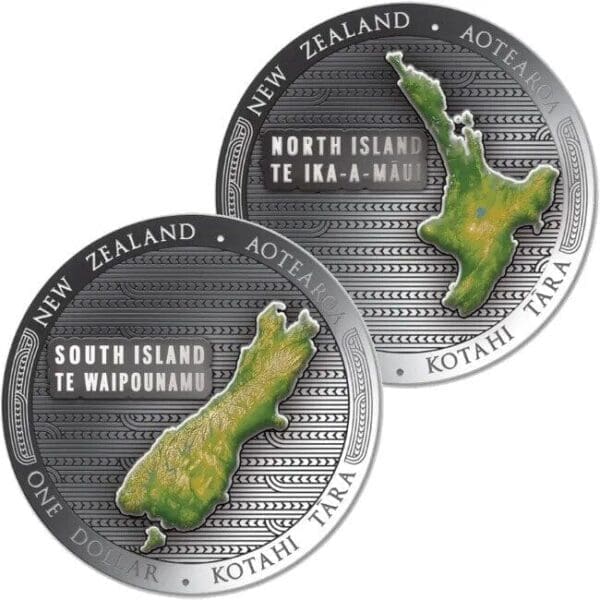 2020 Te Riu-a-Maui Zealandia Silver Proof Coin Set