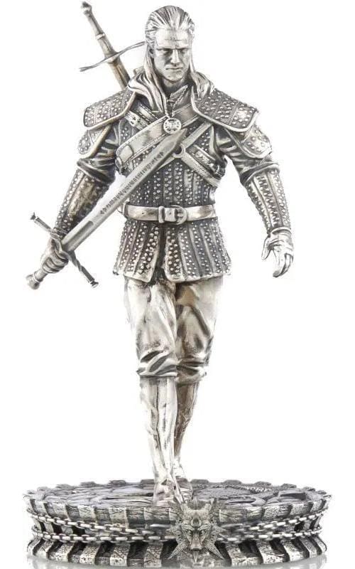 2021 $10 White Wolf The Witcher Book Series 5oz Silver Statue Coin