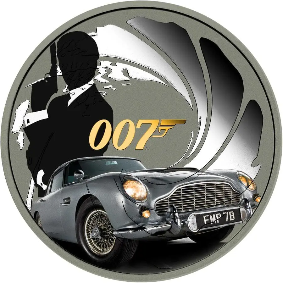 2020 $1 007 James Bond #7 Silver 1oz Coin