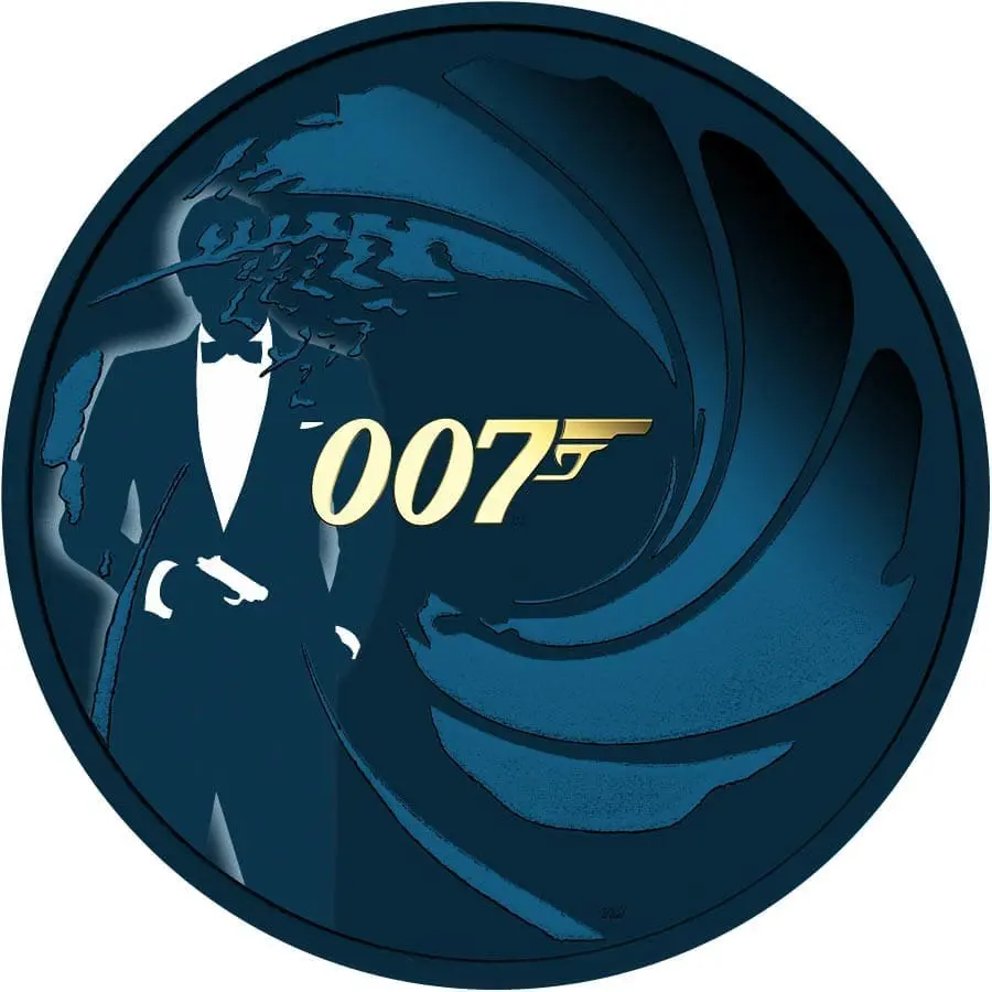 2020 $1 007 James Bond #1 Silver 1oz Coin
