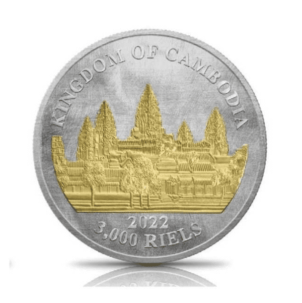 2022 Lost Tigers Of Cambodia - Animal Predators 1oz Silver Coin - Image 2