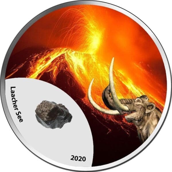 2020 Laacher See Mountains of Fire 1oz Silver Coin