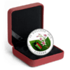 2017 $20 Little Creatures Dogbane Beetle Venetian Glass 1oz Silver Coin - Image 3