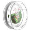 2017 $20 Little Creatures Dogbane Beetle Venetian Glass 1oz Silver Coin - Image 2