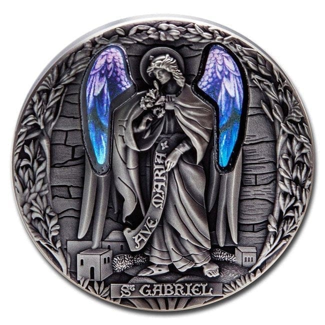 2020 Archangel Gabriel 2oz Silver Coin