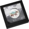 2021 Into The Wild Bear 2oz Silver Proof Coin - Image 3