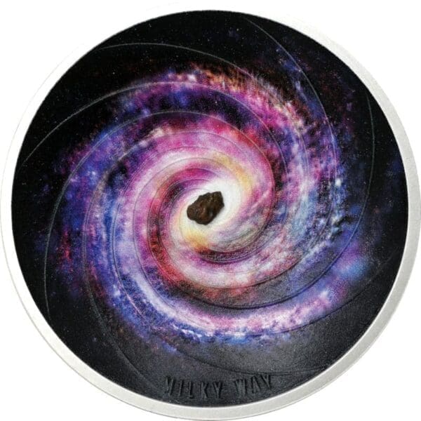 2022 $5 Milky Way Universe 2oz Silver Meteorite Inset Coin