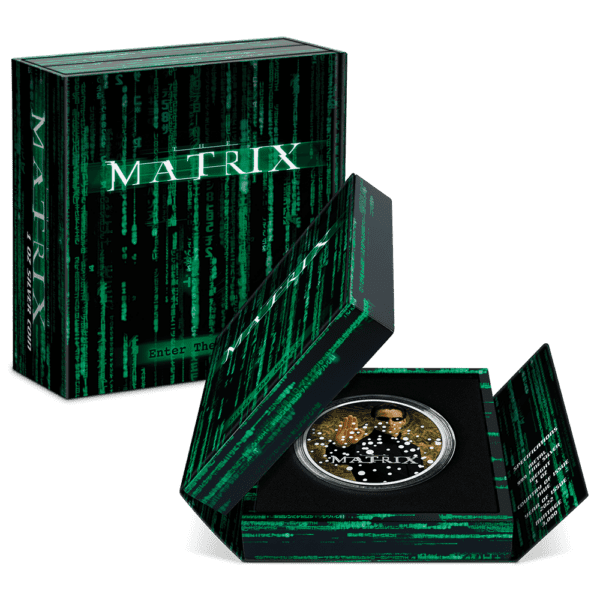 2022 The Matrix 1oz Silver Coin - Image 4