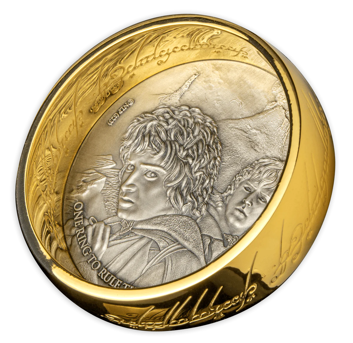 2023 $5 One Ring To Rule Them All - Lord of the Rings 3oz Silver Coin
