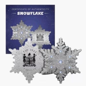 2022 $1 The Snowflake Silver Coin