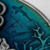 2021 $5 Coral Reef 2oz Silver Antiqued Coin - Image 7