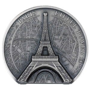 2024 $10 Eiffel Tower 2oz Silver Coin