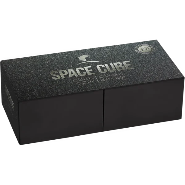 2023 Space Sube Campo del Cielo 2oz Silver Coin - Box Closed