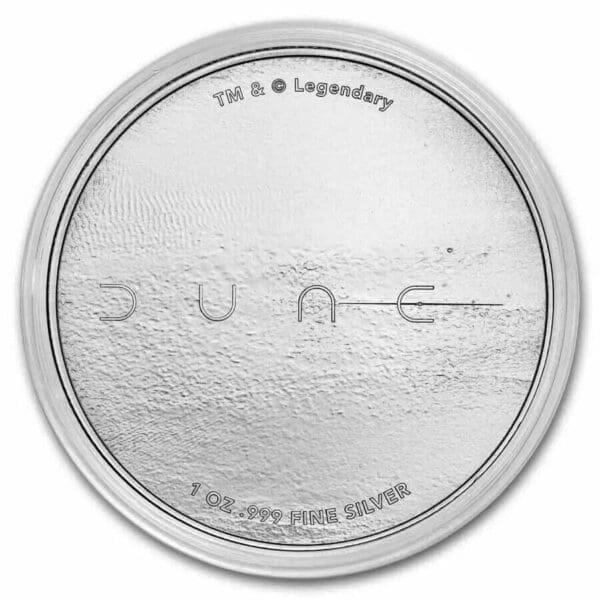 Dune House Imperium 1oz Silver BU Round - Image 4