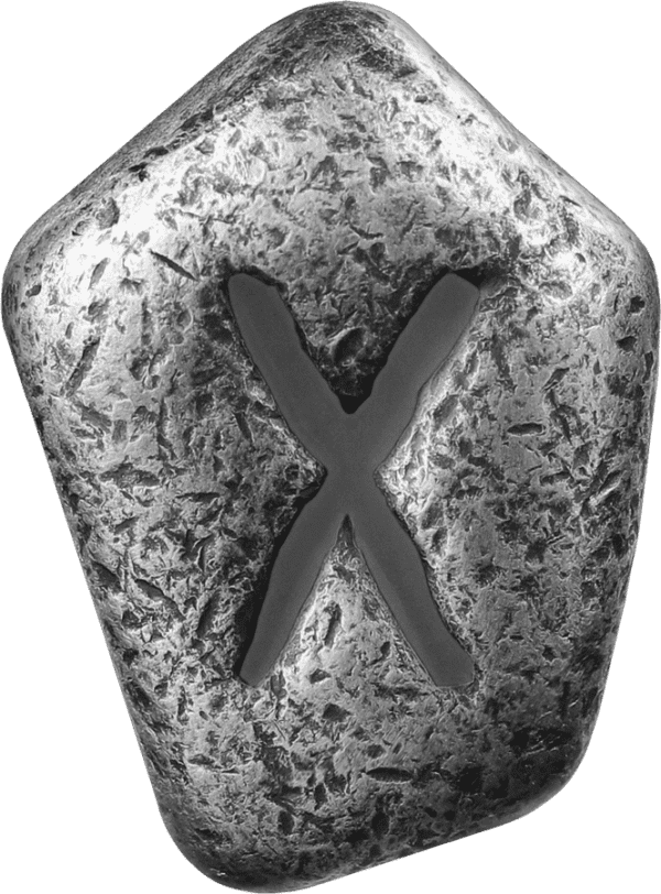 2024 Germania Mint Gebo 1oz Silver Rune - Image 2