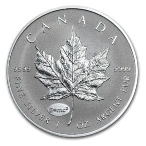 2015 $5 Einstein Privy 1oz Silver Maple Leaf Reverse Proof Coin