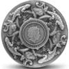 2020 $5 The Nine Worthies - Hector Of Troy 2oz Silver Copper Coin Obverse View
