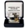 2020 €5 Modernism in Latvia - The Sixties Silver Proof Coin - Case Open View