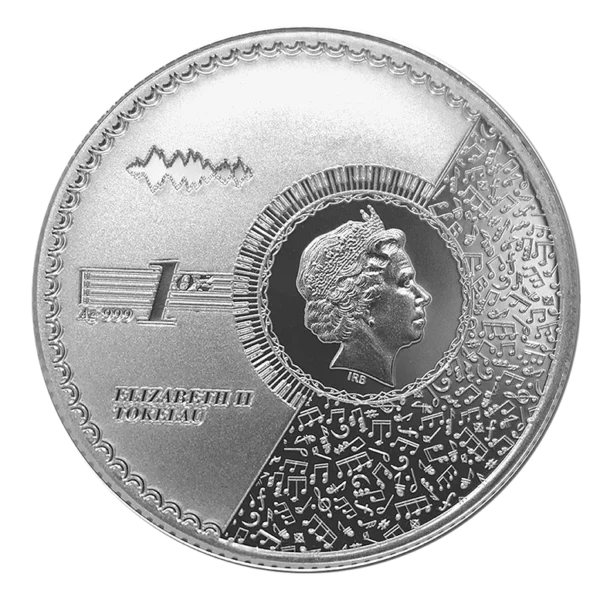 2021 Vivat Humanitas 1oz Silver BU Coin - Obverse View