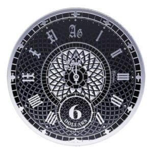 2022 $6 Chronos Silver 1oz Silver BU Coin