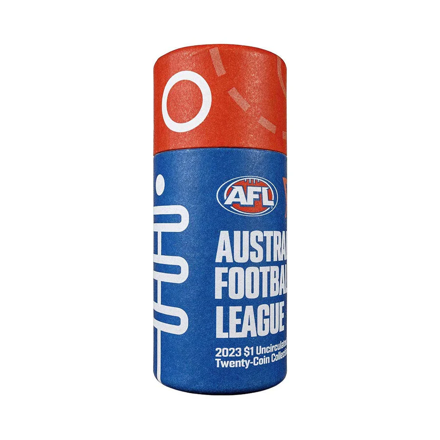 2023 $1 Australian Football League Tube & Folder Coin Set - Tube