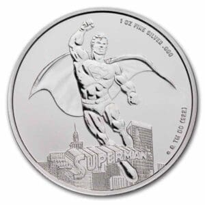 2023 $5 Superman - DC Comics 1oz Silver BU Coin