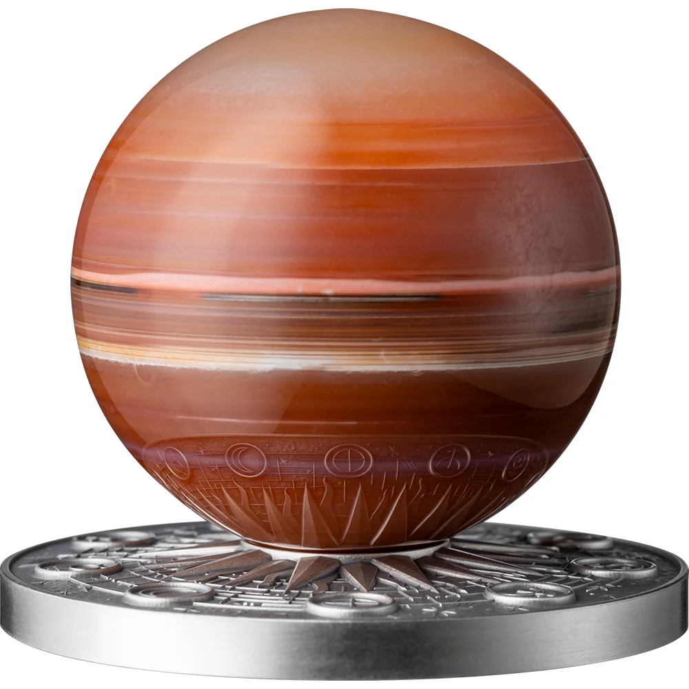 2024 Mars Solar System 2oz Silver Spherical Coin