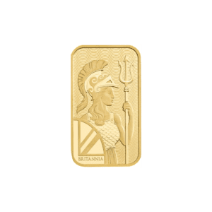 1g The Royal Mint Britannia 999.9 Fine Gold Bullion Minted Bar