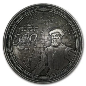 2019 $2 First Circumnavigation Of The Earth - 500th Anniversary Silver Coin