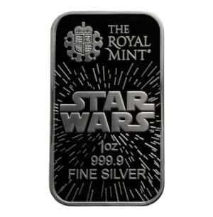 2024 Light Side Star Wars 1oz Silver Minted Bullion Bar