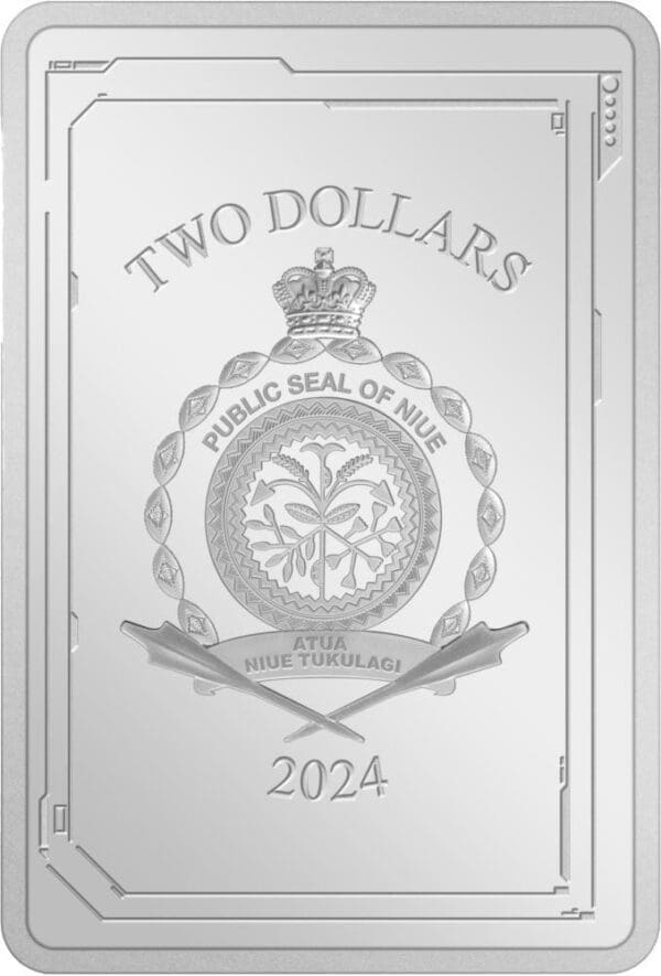 2024 $2 Roadblock GI Joe Hasbro 1oz Silver Proof Coin - Image 2