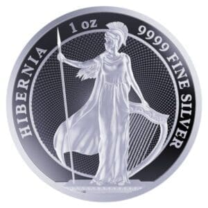 2024 $2 Hibernia Silver 1oz BU Coin