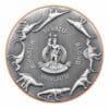 2023 Pteranodon Supersize Silver Copper Bimetal Ultra High Relief Coin - Obverse View