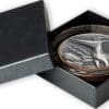 2023 Pteranodon Supersize Silver Copper Bimetal Ultra High Relief Coin - Open Box View