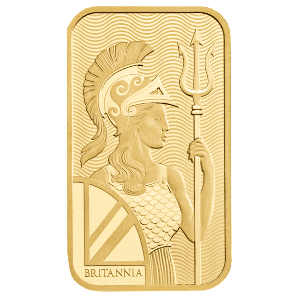 Britannia 50g Gold Cast Bar