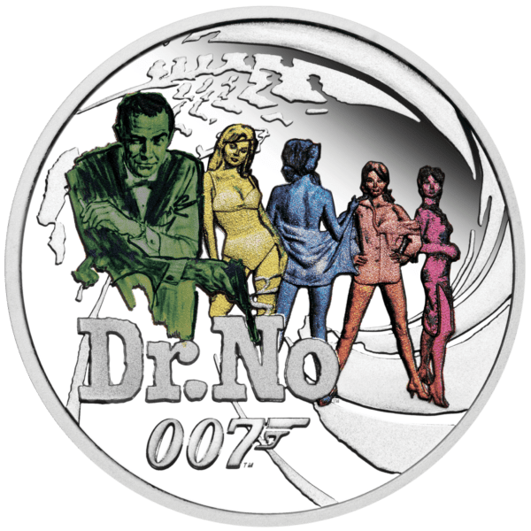 2024 James Bond – Sean Connery 7-coin Silver Proof Coin Set - Image 5