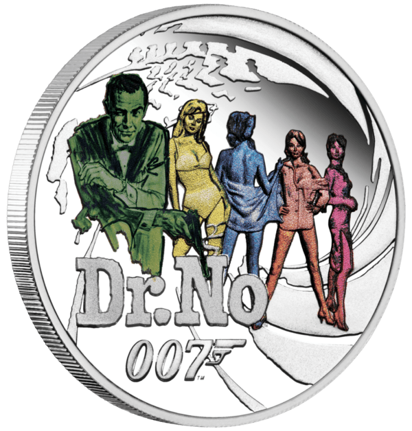 2024 James Bond – Sean Connery 7-coin Silver Proof Coin Set - Image 4